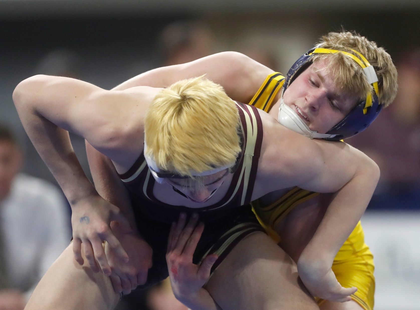 Championship round of state wrestling